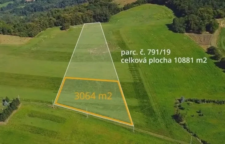 Prodej pozemku pro bydlení, Újezd u Boskovic, 10881 m2