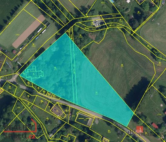 Prodej pozemku pro bydlení, Stružinec - Tuhaň, 6545 m2