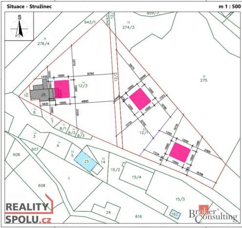 Prodej pozemku pro bydlení, Stružinec - Tuhaň, 6545 m2