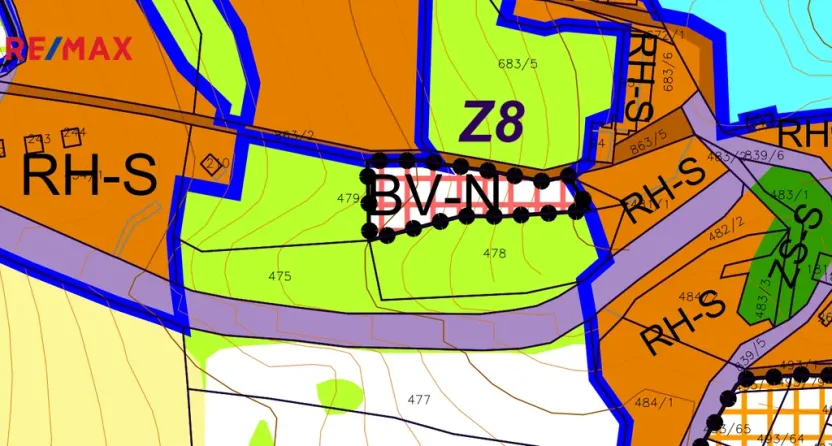 Prodej pozemku pro bydlení, Kožlí, 8259 m2