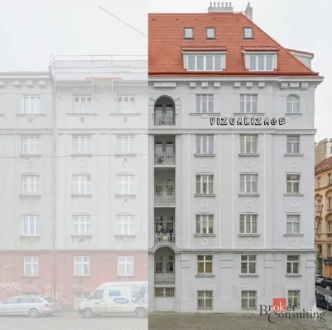 Prodej bytu 3+kk, Praha - Libeň, Heydukova, 72 m2