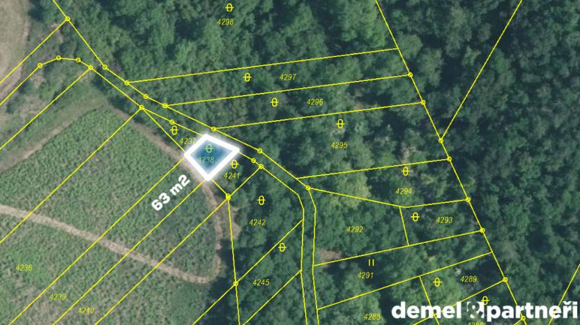 Prodej pozemku, Dolní Kounice, Zámecká, 3933 m2