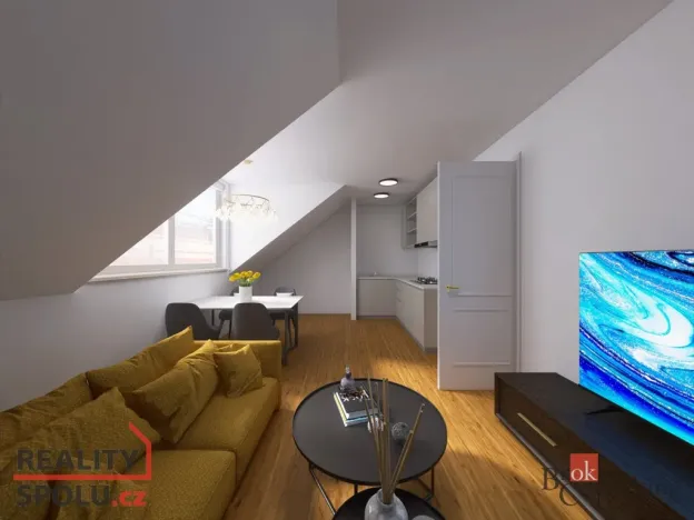 Prodej bytu 2+kk, Praha - Libeň, Heydukova, 52 m2