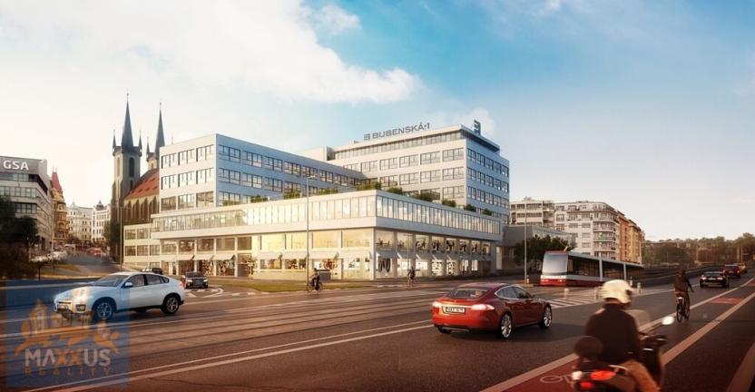 Pronájem obchodního prostoru, Praha - Holešovice, Bubenská, 241 m2