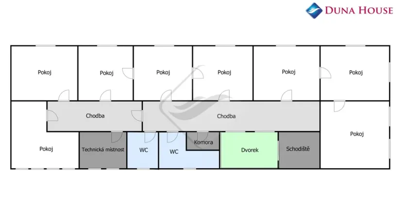 Prodej kanceláře, Roudnice nad Labem, Špindlerova třída, 564 m2