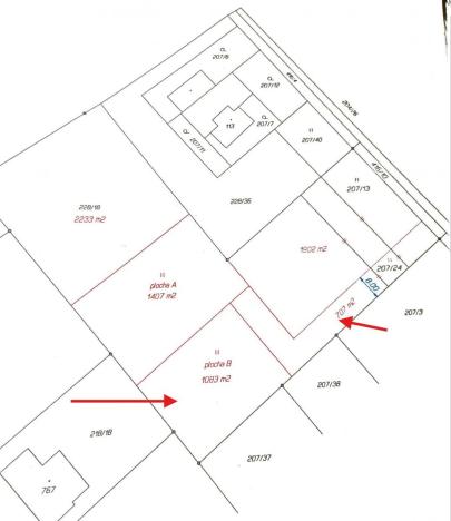 Prodej pozemku pro bydlení, Vratimov - Horní Datyně, Emana Slívy, 1436 m2