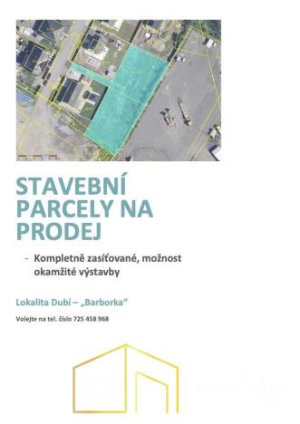 Prodej pozemku pro bydlení, Dubí - Mstišov, Na Barborce, 834 m2