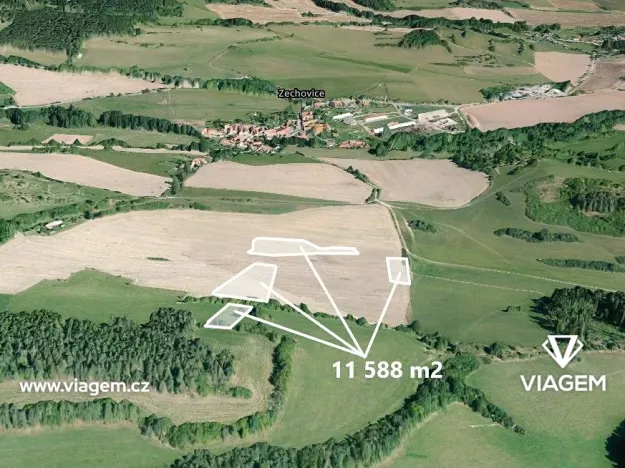 Prodej podílu pole, Volyně, 2575 m2