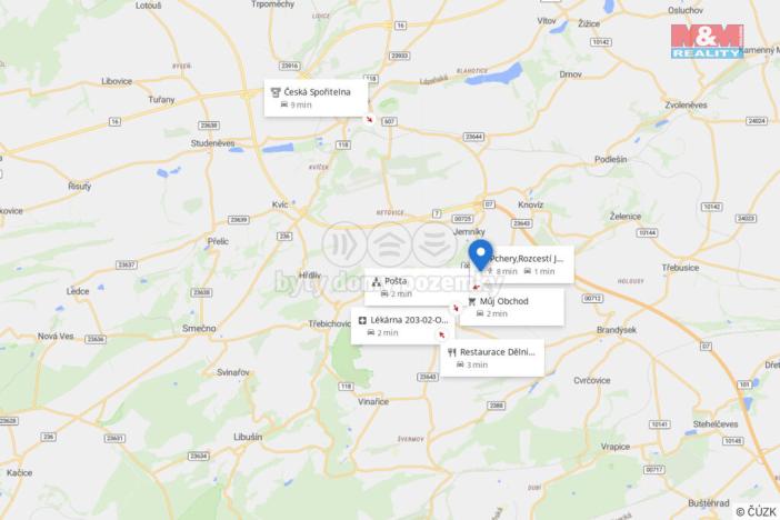 Prodej zahrady, Pchery, 1621 m2