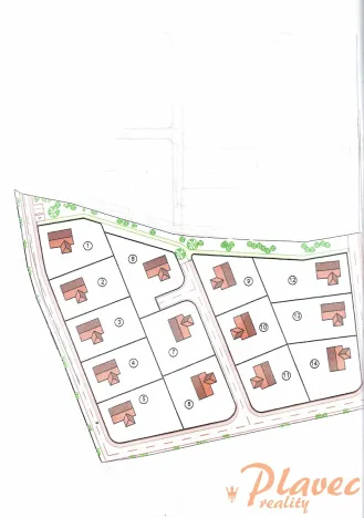 Prodej pozemku pro bydlení, Holubice, Na Dračkách, 950 m2