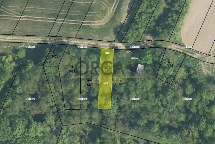 Prodej podílu pozemku, Bučovice, 1292 m2
