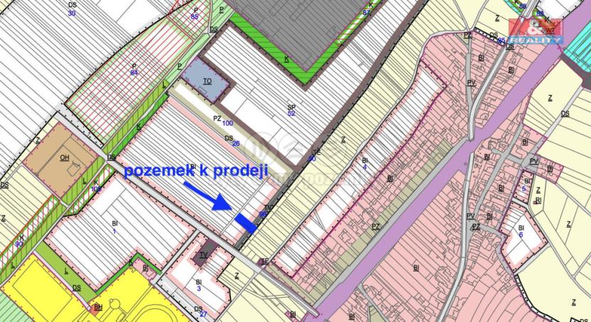 Prodej pozemku pro bydlení, Moravský Písek, 727 m2