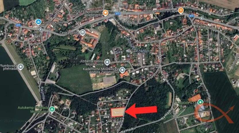 Prodej pozemku pro bydlení, Mostkovice, 417 m2