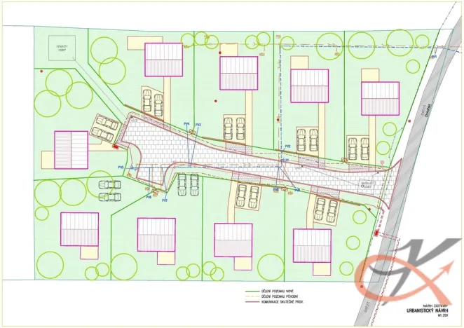 Prodej pozemku pro bydlení, Mostkovice, 417 m2