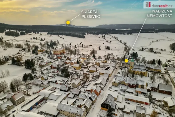 Prodej bytu 2+kk, Horní Blatná, náměstí Sv. Vavřince, 69 m2