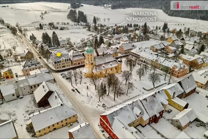 Prodej bytu 2+kk, Horní Blatná, náměstí Sv. Vavřince, 69 m2