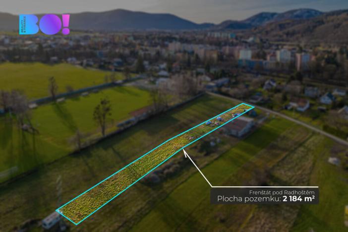 Prodej pozemku pro bydlení, Frenštát pod Radhoštěm, 2184 m2
