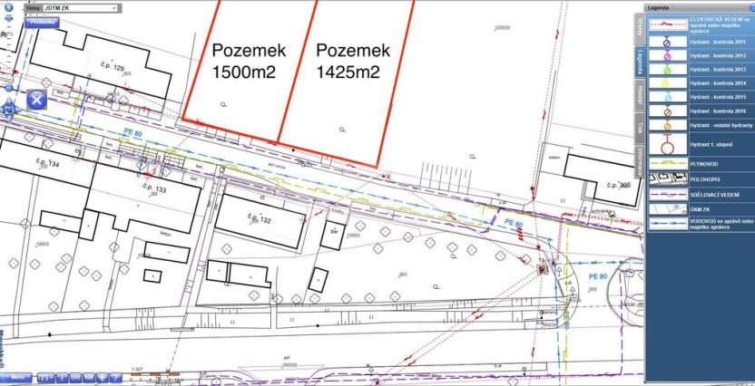 Prodej pozemku pro bydlení, Bohuslavice u Zlína, 1500 m2