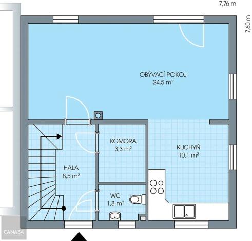 Prodej rodinného domu, Nehvizdy, 108 m2