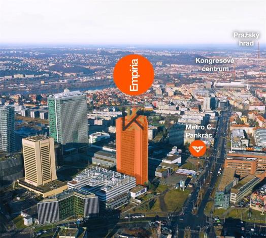 Pronájem kanceláře, Praha - Nusle, Na strži, 950 m2