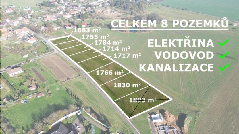 Prodej pozemku pro bydlení, Vysoká u Příbramě, 1683 m2