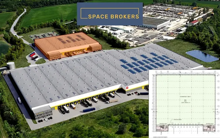 Pronájem skladu, Lužec nad Vltavou, 11932 m2
