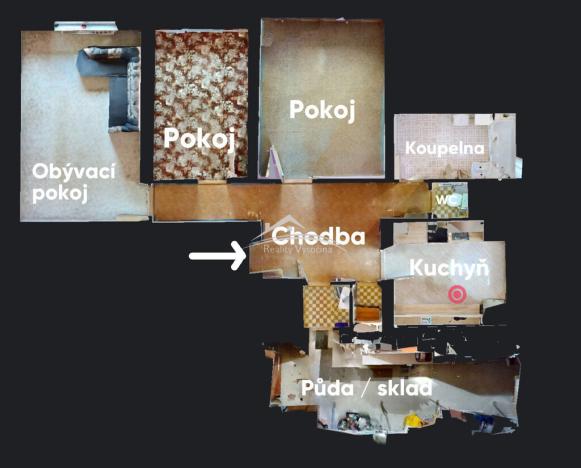 Pronájem bytu 3+1, Rodinov, 89 m2