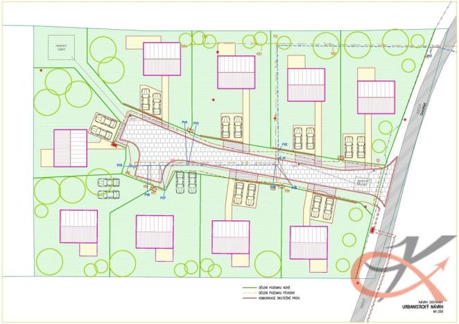 Prodej pozemku pro bydlení, Mostkovice, 419 m2