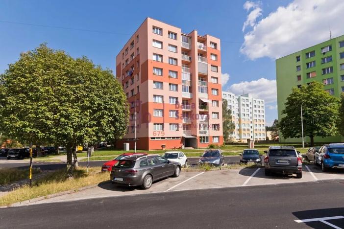 Pronájem bytu 1+kk, Jindřichův Hradec, sídliště Vajgar, 29 m2