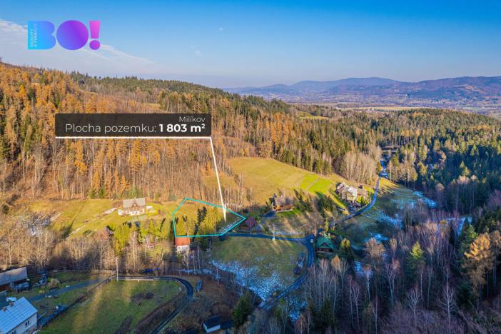 Prodej pozemku pro bydlení, Milíkov, 1803 m2