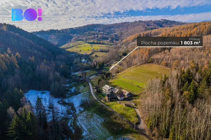 Prodej pozemku pro bydlení, Milíkov, 1803 m2