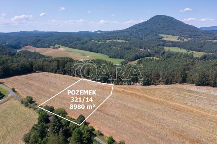 Prodej pole, Huntířov - Stará Oleška, 8980 m2