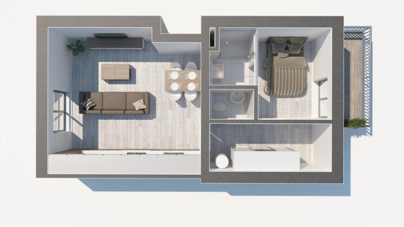 Prodej bytu 2+kk, České Budějovice, K. Lávičky, 52 m2