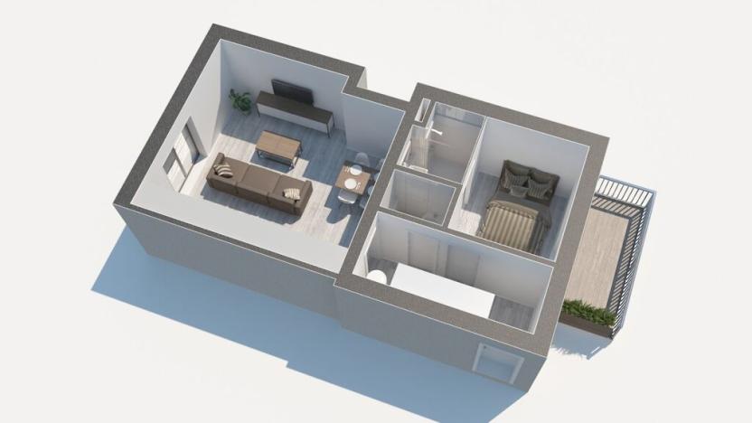 Prodej bytu 2+kk, České Budějovice, K. Lávičky, 52 m2