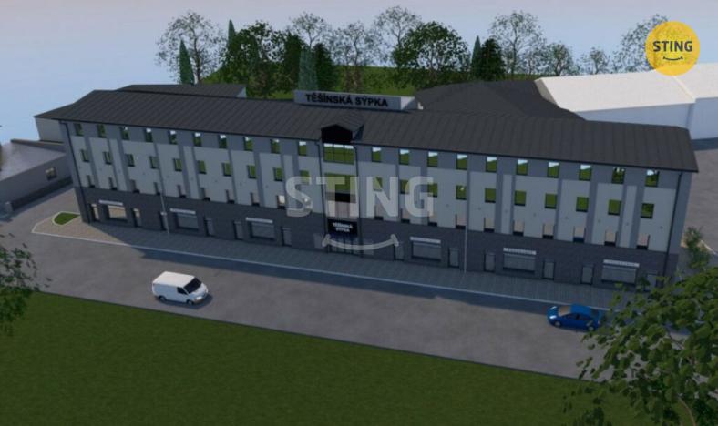 Pronájem kanceláře, Český Těšín, Jablunkovská, 902 m2