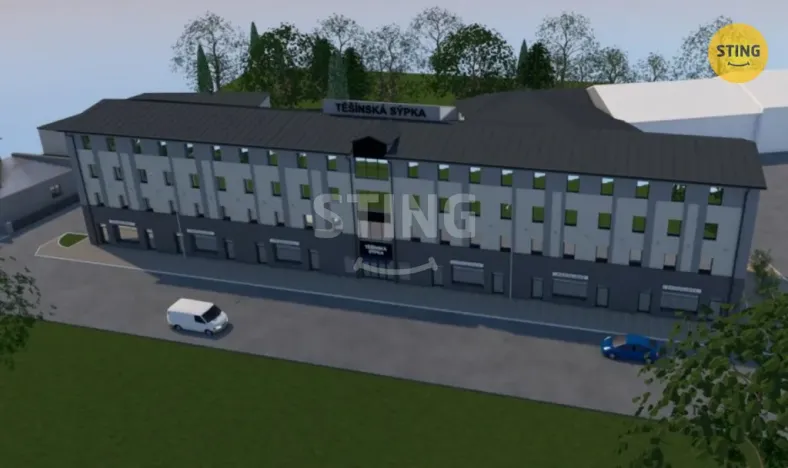 Pronájem kanceláře, Český Těšín, Jablunkovská, 902 m2