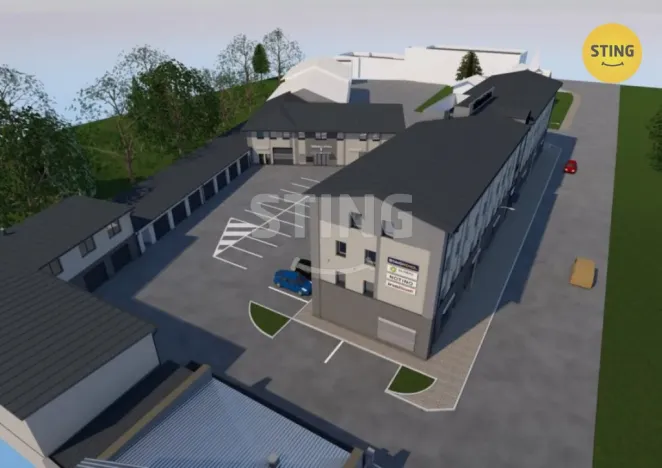 Pronájem kanceláře, Český Těšín, Jablunkovská, 902 m2