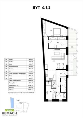 Prodej bytu 3+kk, Staré Město, 134 m2