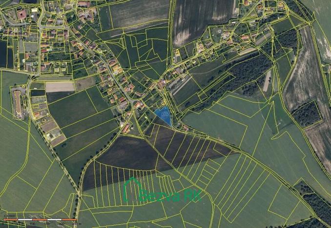 Prodej pozemku pro bydlení, Zbenice, 1980 m2