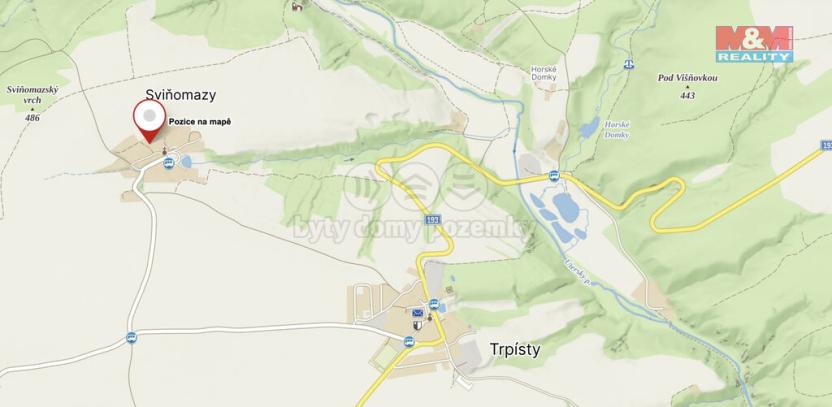 Prodej pozemku pro bydlení, Trpísty - Sviňomazy, 1650 m2