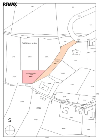 Prodej pozemku pro bydlení, Dolní Hbity, 2388 m2