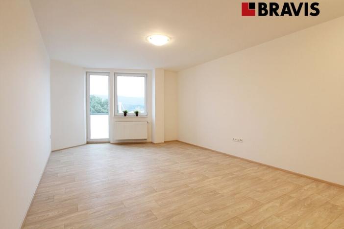 Pronájem bytu 1+kk, Brno - Bystrc, Adamcova, 37 m2