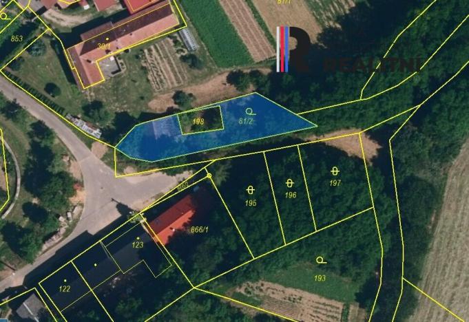 Prodej pozemku pro bydlení, Rešice, 453 m2