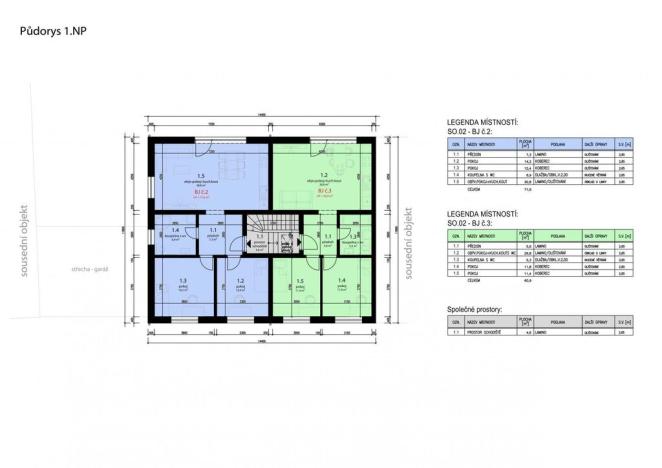 Prodej bytu 3+kk, Holubice, 72 m2