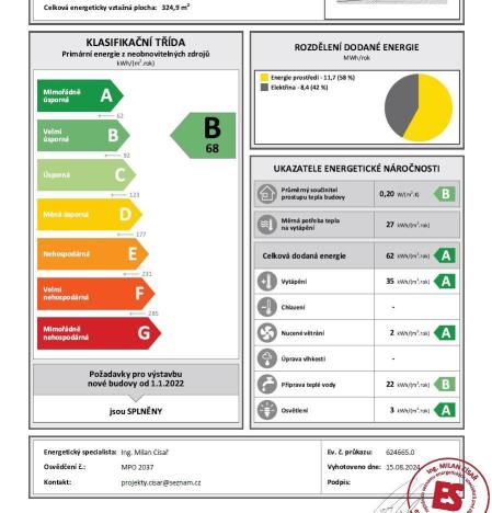 Prodej bytu 3+kk, Holubice, 72 m2