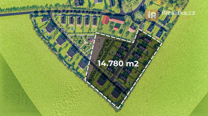 Prodej pozemku pro bydlení, Pardubice - Staročernsko, Borská, 14780 m2