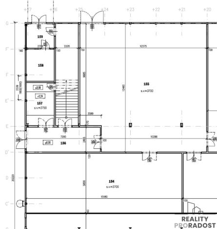 Pronájem skladu, Adamov, 254 m2