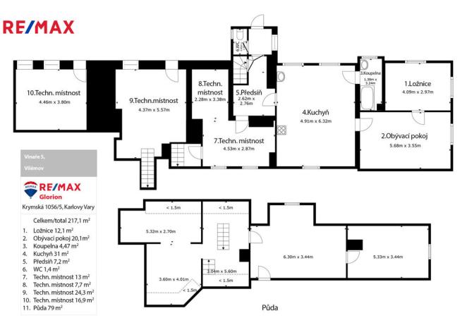 Prodej rodinného domu, Vilémov - Vinaře, 217 m2