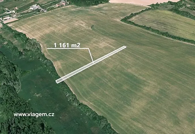 Prodej podílu pole, Břestek, 580 m2