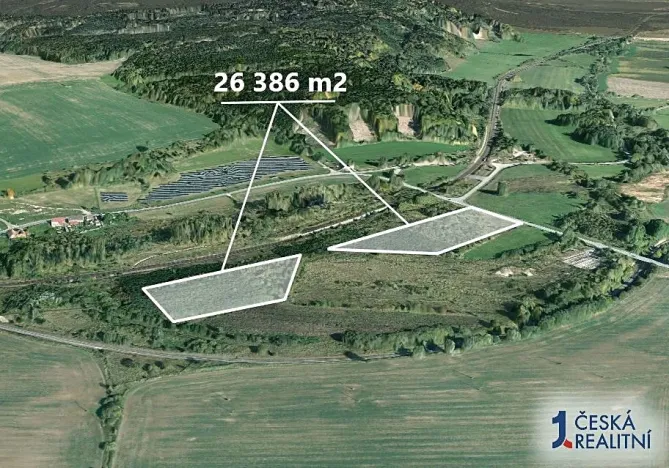 Prodej lesa, Třebovice, 296 m2